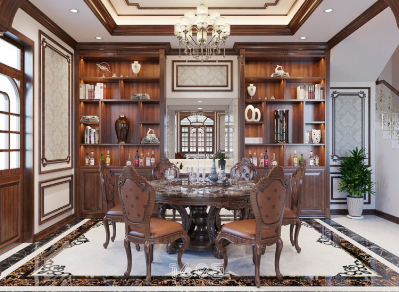 Ngoc Tu - 3D Living Room - Kitchen Interior Model Download