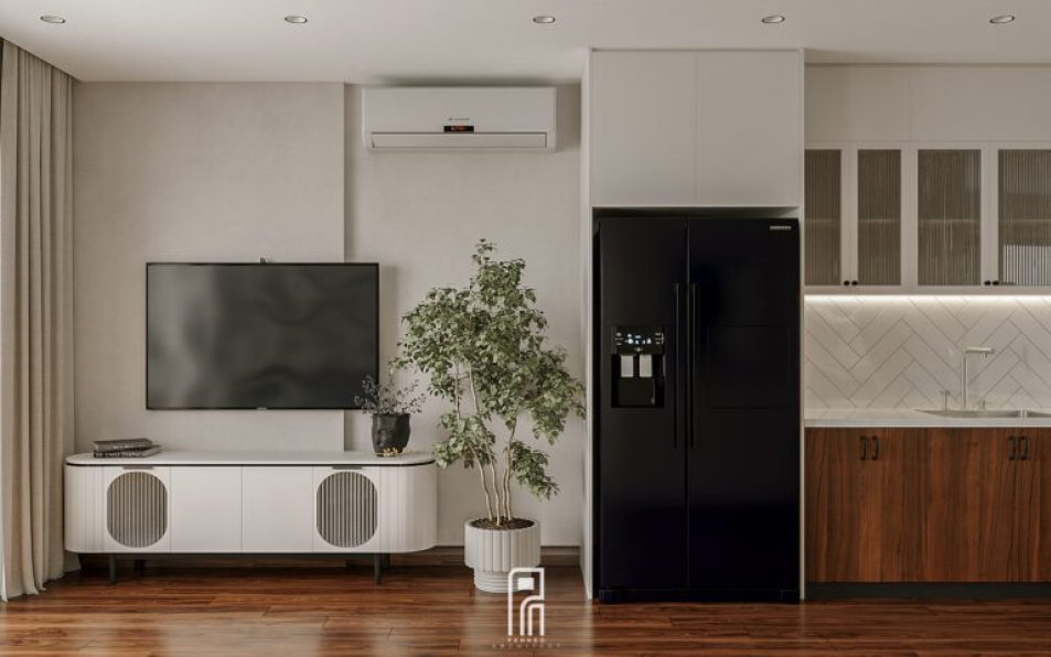 Cuong Tran - 3D Living Room - Kitchen Interior Model Download 