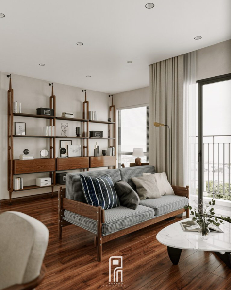 Cuong Tran - 3D Living Room - Kitchen Interior Model Download 