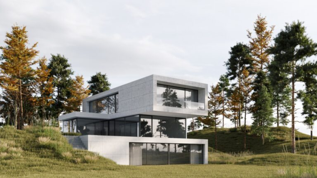 Lai Chung - Free 3D Villa Exterior Model Download 