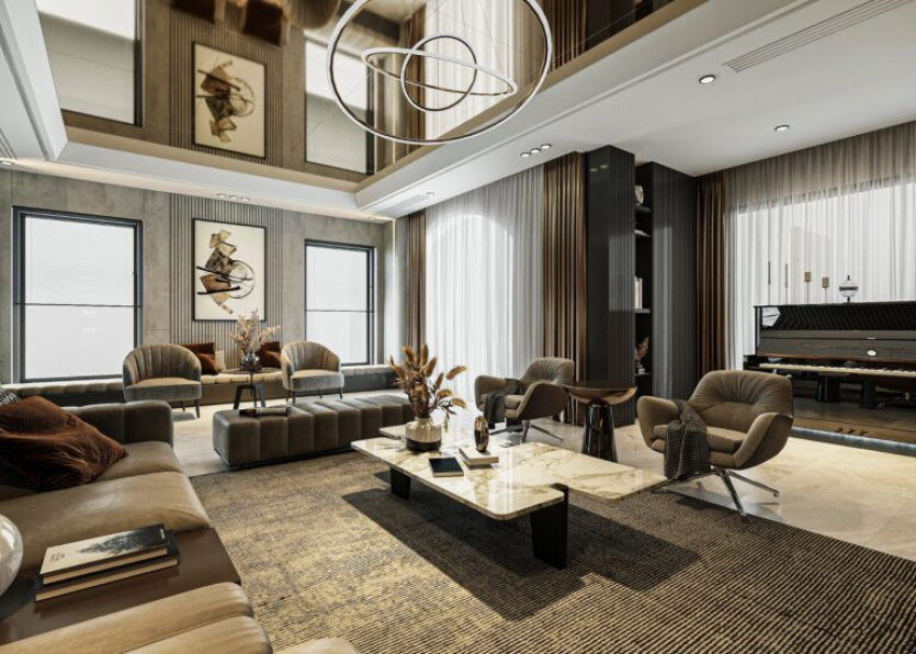 Quyen Linh - Free 3D Living Room Interior Model Download