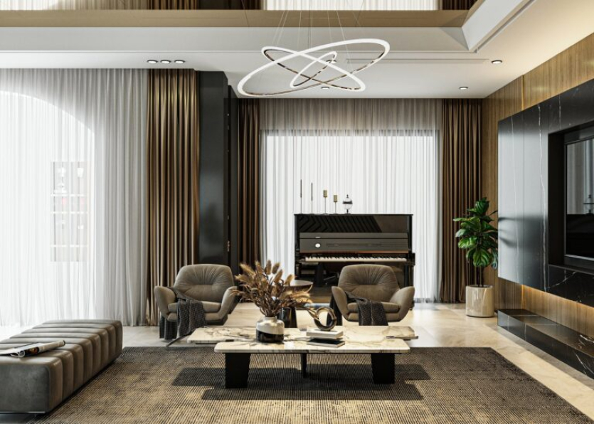 Quyen Linh - Free 3D Living Room Interior Model Download