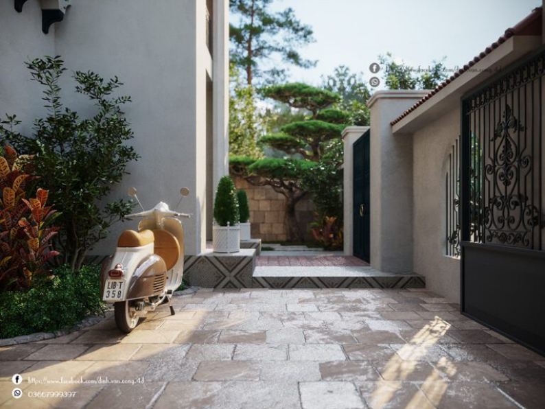 Dinh Van Cong - Free 3D House Exterior Model Download 