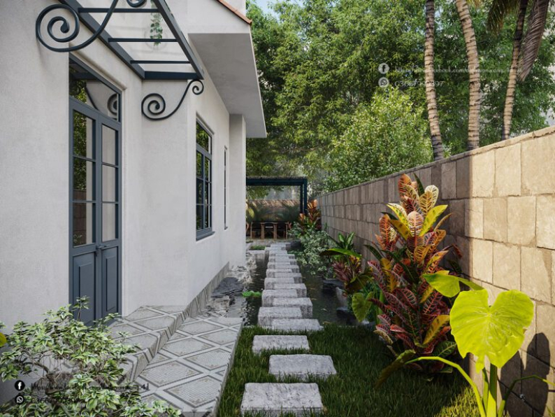 Dinh Van Cong - Free 3D House Exterior Model Download 