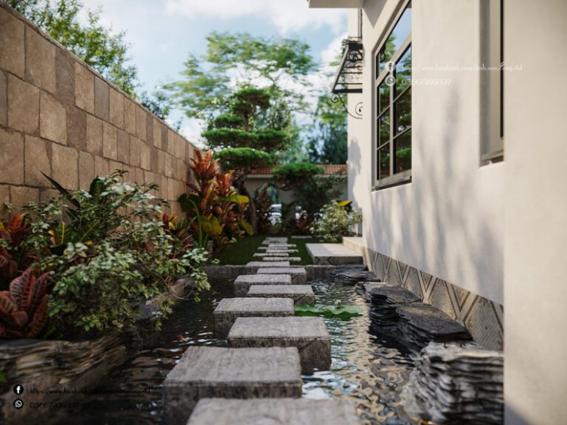 Dinh Van Cong - Free 3D House Exterior Model Download 