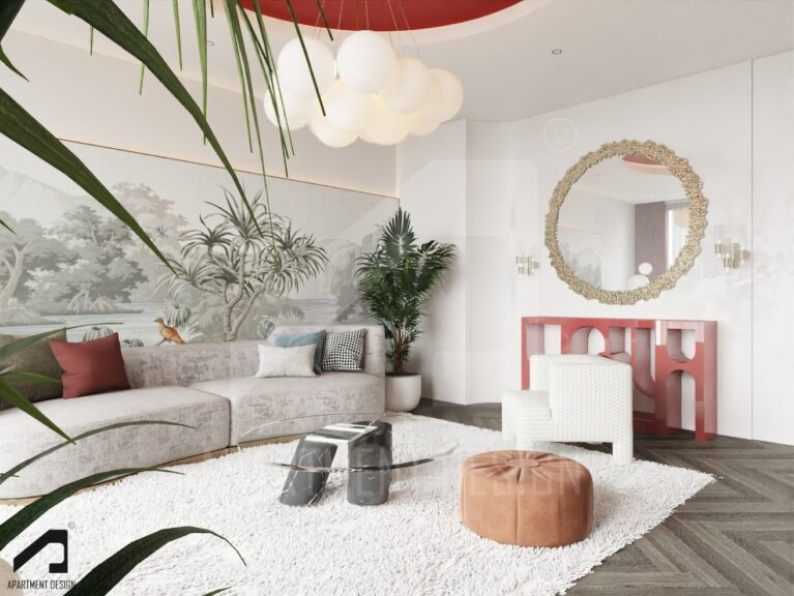 Du Ta - Free 3D Living Room Interior Model Download 