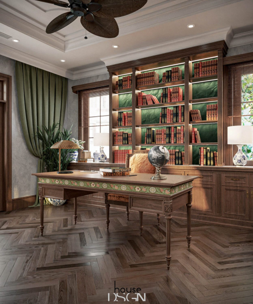 Quang Huyy - Download Free Indochine Master Bedroom Interior Model 