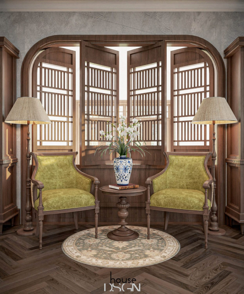 Quang Huyy - Download Free Indochine Master Bedroom Interior Model 