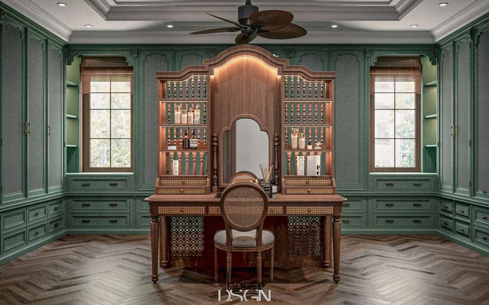 Quang Huyy - Download Free Indochine Master Bedroom Interior Model 