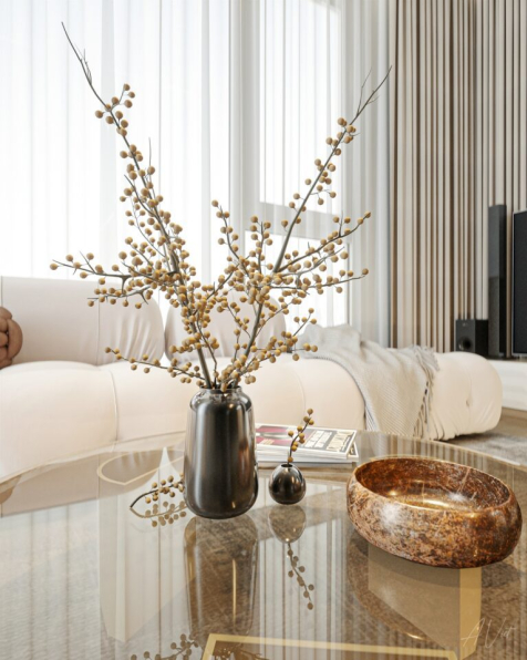 Anh Viet Tran - 3D Living Room - Kitchen Interior Model Download 