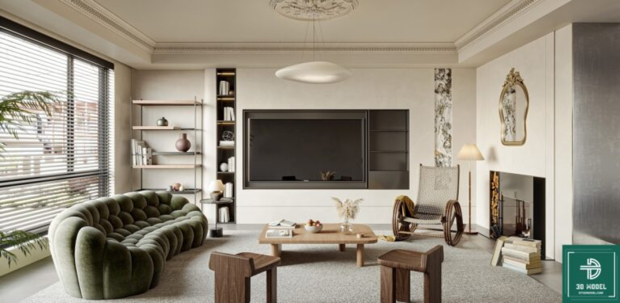  Dinh Thanh - Download Free Living Room Interior Model