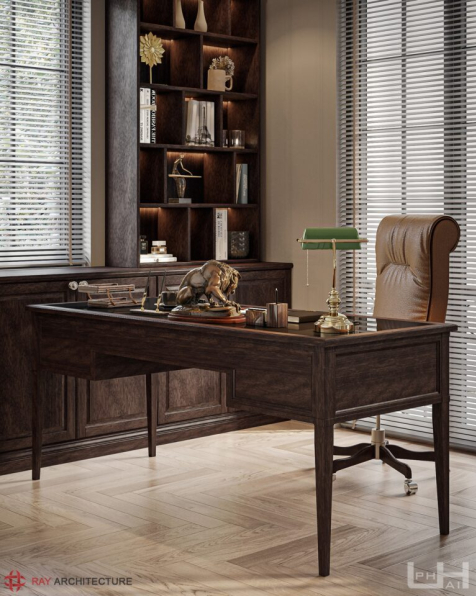  Doan Phu Hai - Free 3D Workroom Interior Model Download 