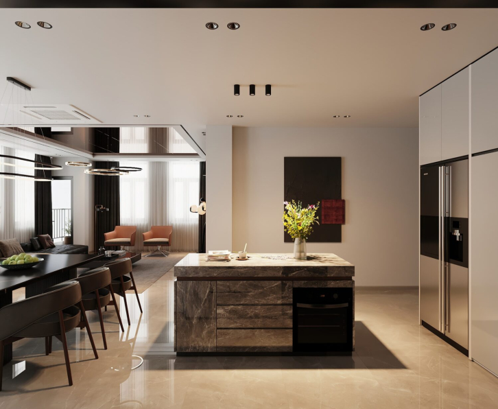 NV Khiem - Download Free Apartment Interior Model