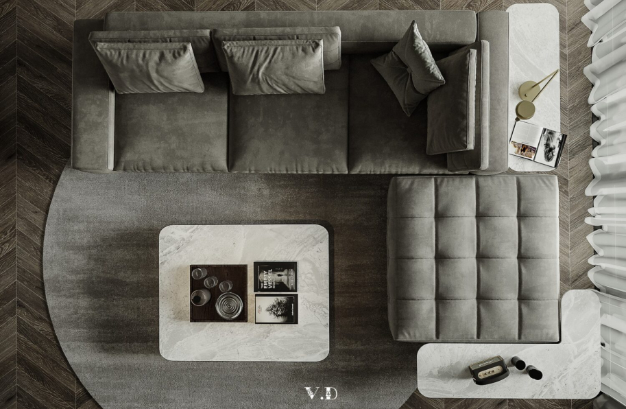 Dung Viet Phi - Download Free Apartment Interior Model 