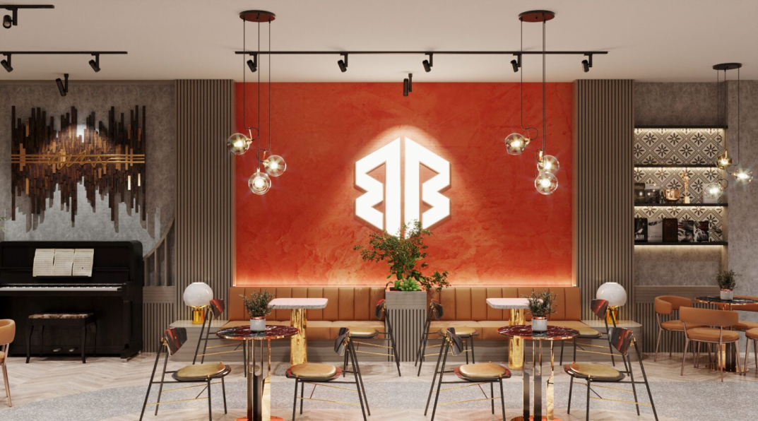 Dat Bui - Free 3D Coffee Room Interior Model Download 