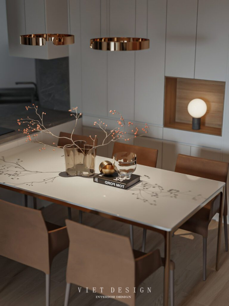 Hoa Tran - 3D Living Room - Kitchen Interior Model Download 