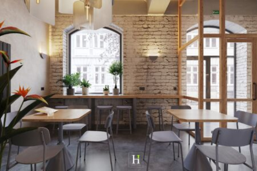 Hoang Thong - Free 3D Coffee Room Interior Model Download