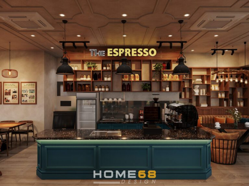 Trung Nguyen - Free 3D Coffee Room Interior Model Download