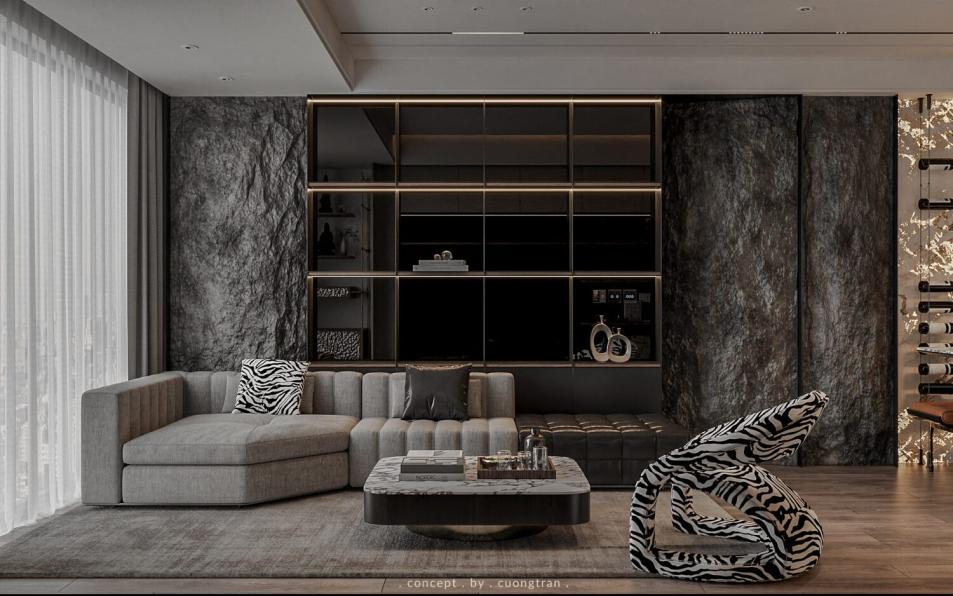 Cuong Tran - Download Free Living Room Interior Model 