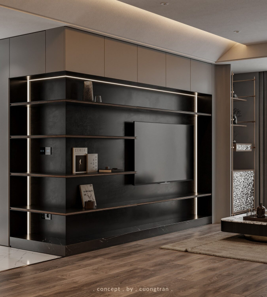 Cuong Tran - Download Free Living Room Interior Model 