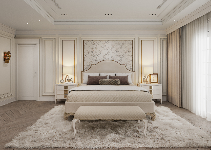 Cao Van Luan - Download Free Master Bedroom Interior Model 