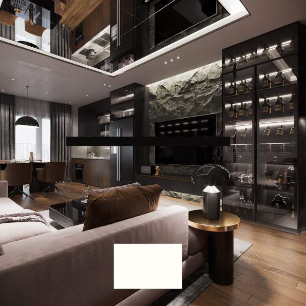 Tung - Download Free Living Room Interior Model 