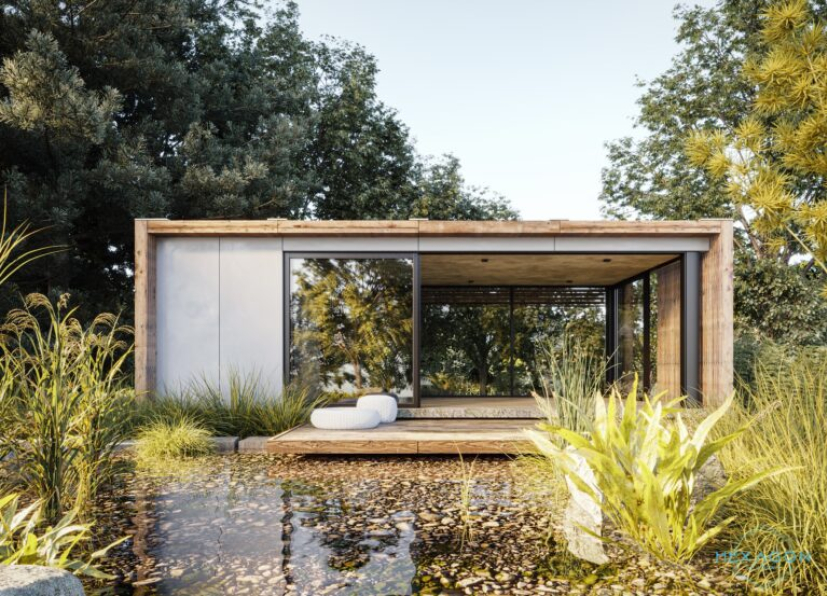 Minh Thin - 3D House Exterior Model Download 