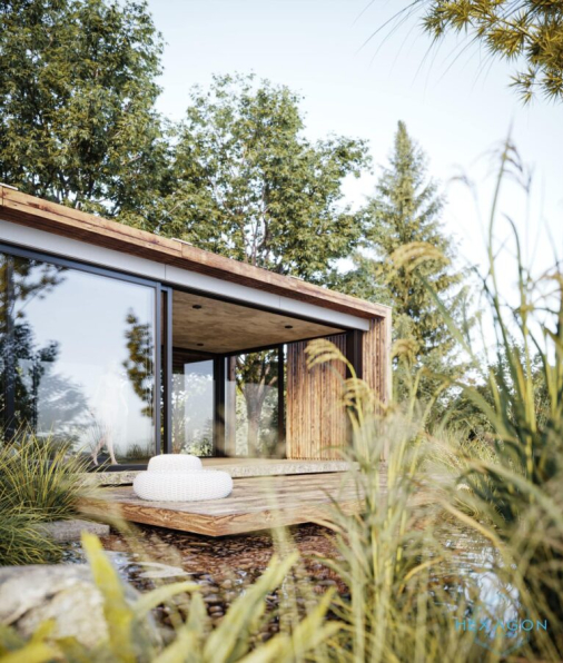 Minh Thin - 3D House Exterior Model Download 