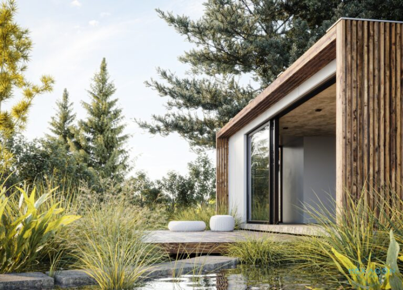 Minh Thin - 3D House Exterior Model Download 