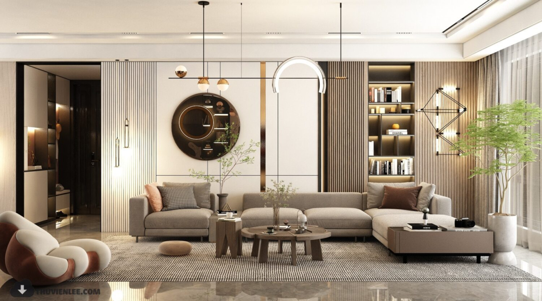 Huy Hieu Lee - Download Free Living Room Interior Model 