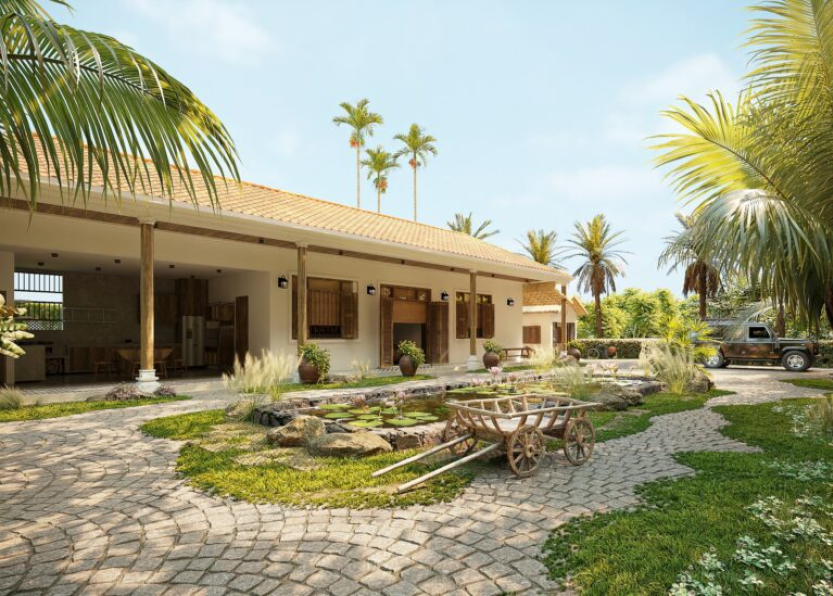 Do Cuong - 3D House Exterior Model Download