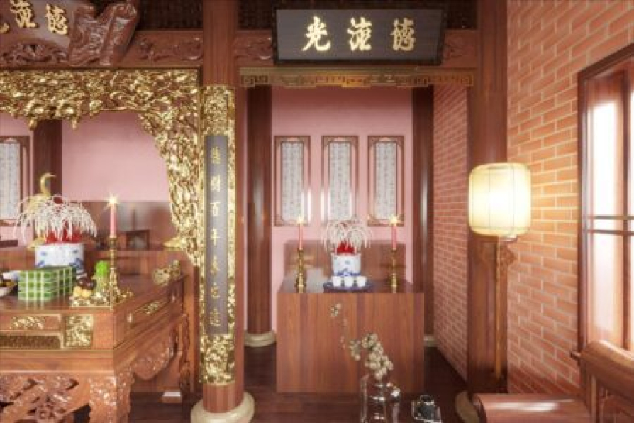 NV Khiem - Free 3D Altar Room Interior Model Download