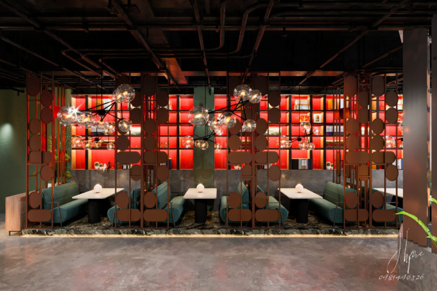 Phung Manh Ha - Download Free Restaurant Interior Model 