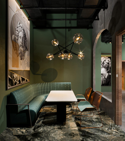 Phung Manh Ha - Download Free Restaurant Interior Model 