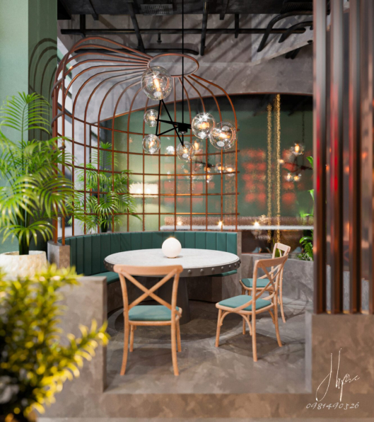 Phung Manh Ha - Download Free Restaurant Interior Model 