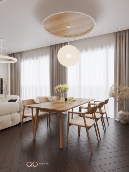 Bui Khong Bay - 3D Living Room - Kitchen Interior Model Download 