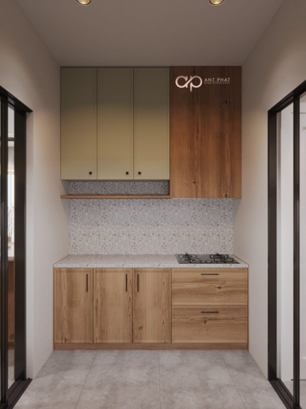 Bui Khong Bay - 3D Living Room - Kitchen Interior Model Download 