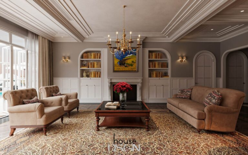 Nhan Le - 3D Living Room - Kitchen Interior Model Download 