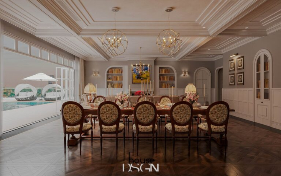 Nhan Le - 3D Living Room - Kitchen Interior Model Download 