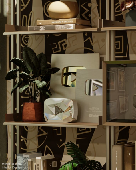 Nguyen Minh Quang - 3D Living Room - Kitchen Interior Model Download 