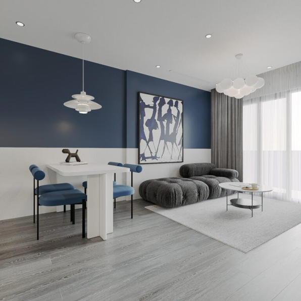 Manh Nguyen - 3D Living Room Interior Model Download by Manh Nguyen