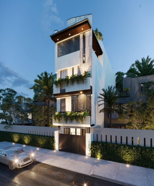 Pham Minh Quang - 3D House Exterior Model Download 