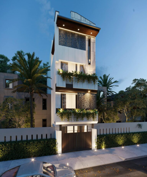 Pham Minh Quang - 3D House Exterior Model Download 