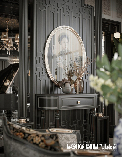 Tran Tien Viet - Indochine Living Room & Kitchen Interior Model Download