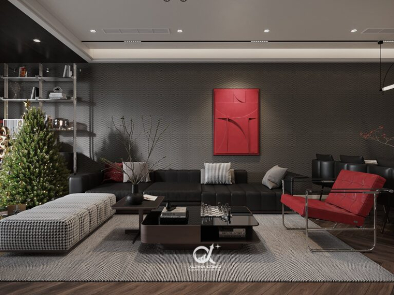 Tuan Anh Doan - 3D Living Room Interior Model Download 
