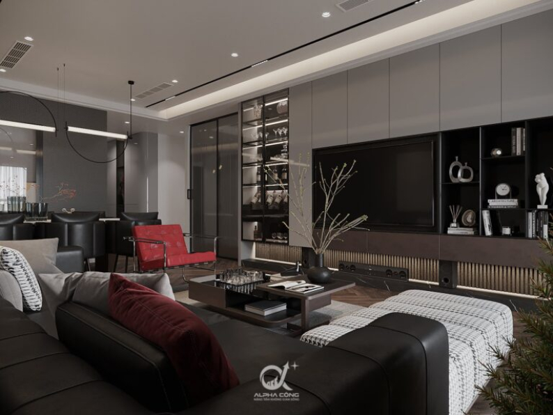 Tuan Anh Doan - 3D Living Room Interior Model Download 