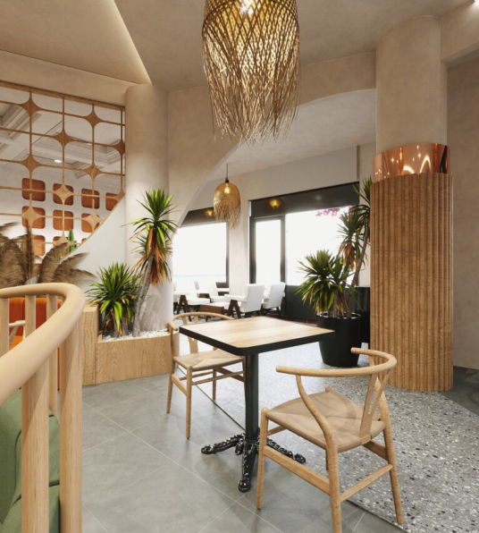 Mai Thu Giang - Free 3D Coffee Room Interior Model Download 