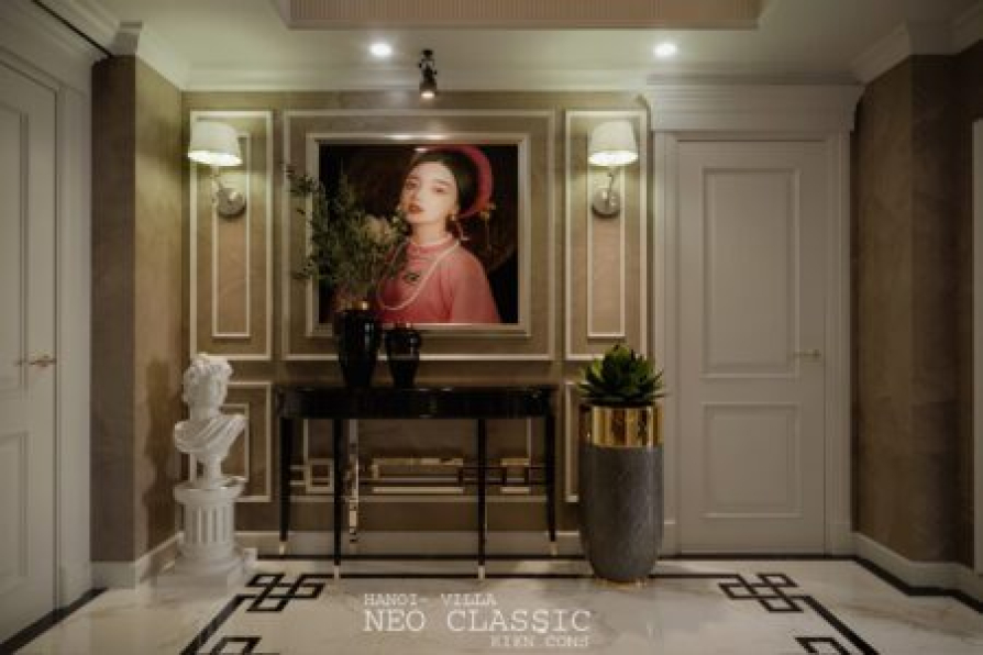 Kts Nhat Minh - 3D Neoclassic Living Room Interior Model Download 