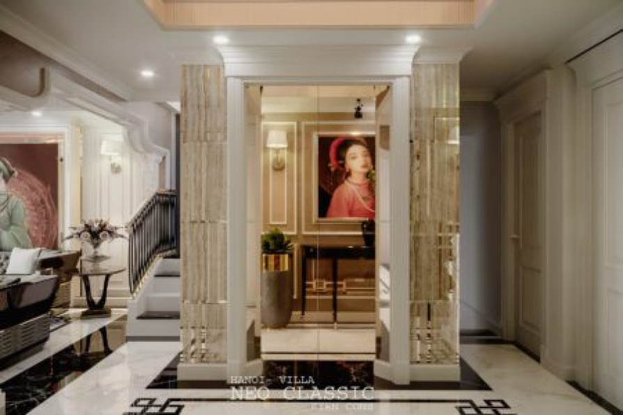 Kts Nhat Minh - 3D Neoclassic Living Room Interior Model Download 