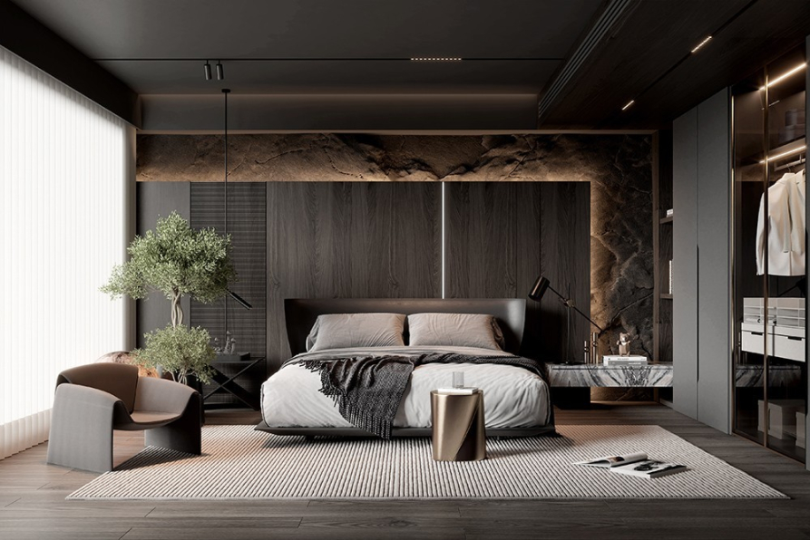 Kha Vi - Download Free Bedroom Interior Model 